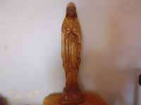 Vand statueta Madona din lemn lacuit
