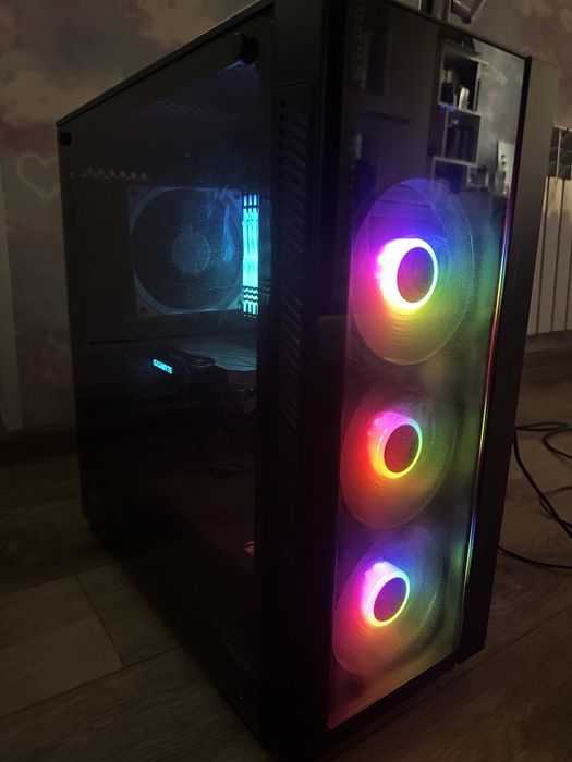 Компьютер R5 2600, GTX 1660Ti, 32 GB, 1T SSD, 500W