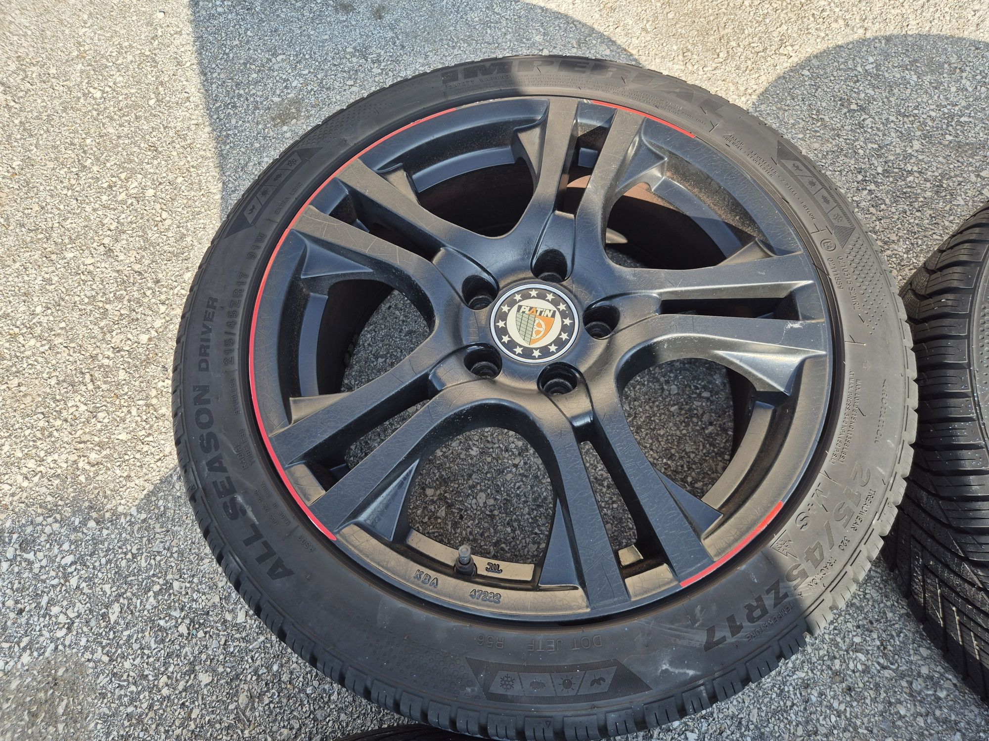 5х112/17 с гуми Шкода Мерцедес Ауди Фолксваген Сеат 5x112/17 VW Audi