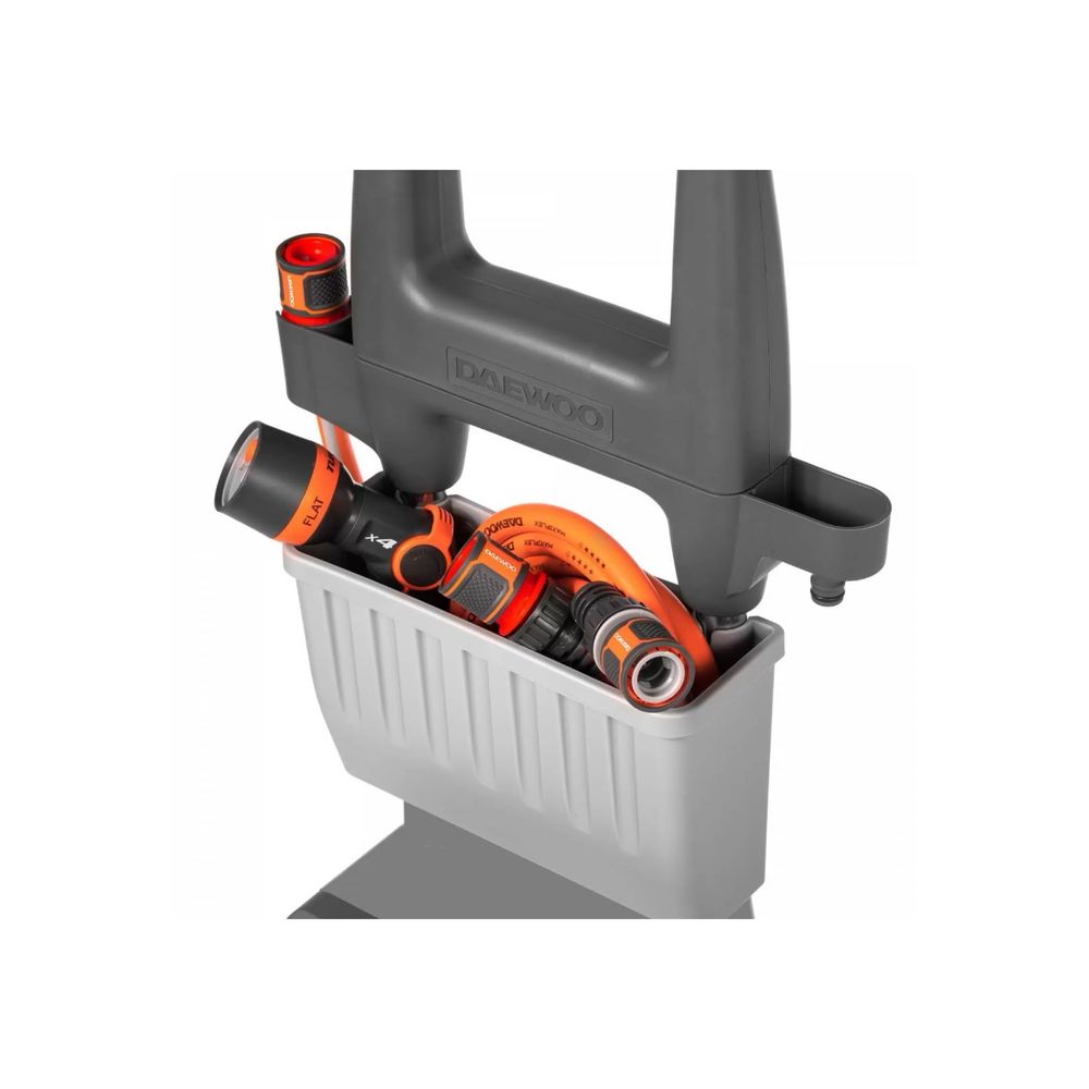 Тележка со шлангом 40м Smart Cart DAEWOO (поливной шланг)