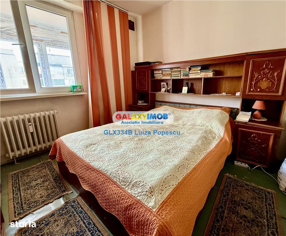 Apartament 3 camere Valea Argesului-2 min metrou,bloc reabilitat