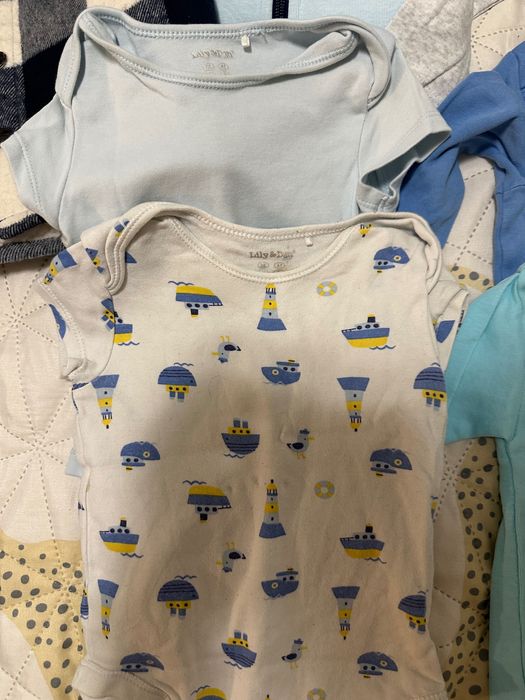 Лот дрехи дете бебе момче есен-зима 74-80  H&M,Topimini,немски марки