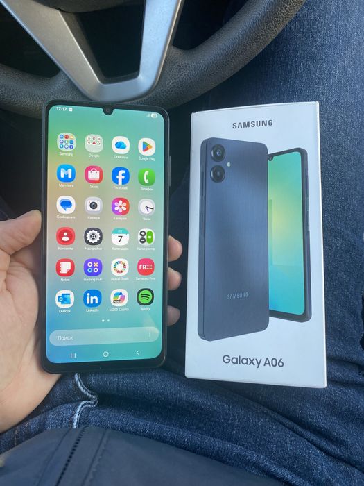 Samsung A06 почти новый телефон