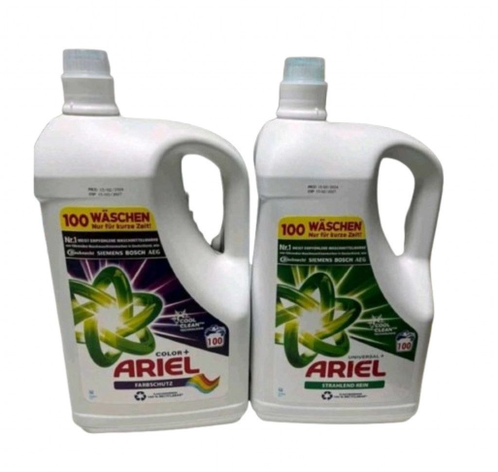 ПРОМО!!! Перилен препарат гел Ariel Universal+ / Color+ – 5 литра, 100