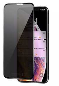 Iphone 11 11 PRO MAX - Folie Sticla Curbata 60D Privacy / Black
