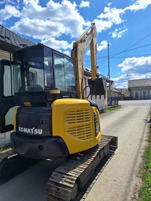 Excavator Komatsu PC 55 / 5.5 Tone /Recent adus / 3 cupe Variante SUV