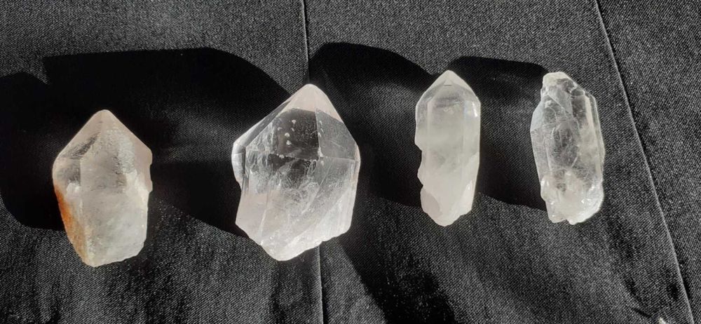Планински кристал - 4 образеца от Бразилия
