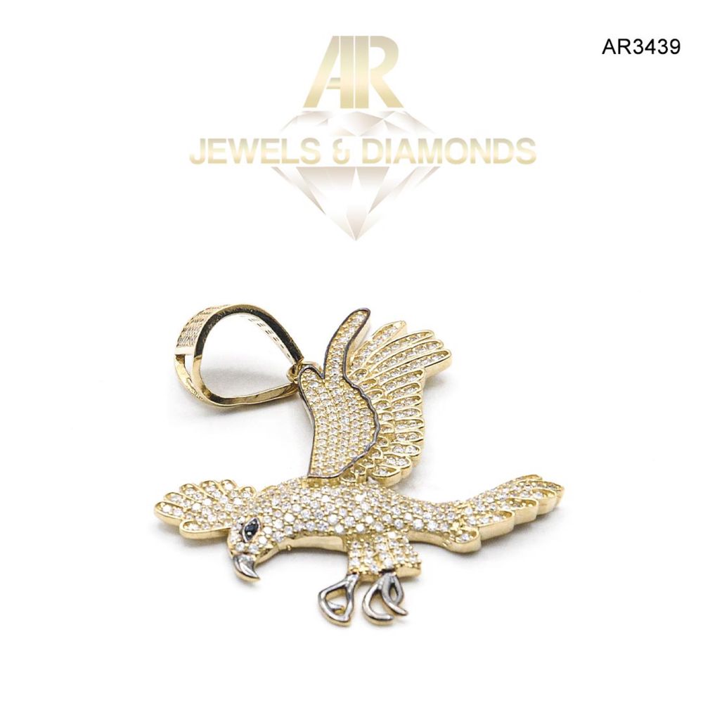 Pandantiv Aur 14 K model nou unisex ARJEWELS(AR3439)