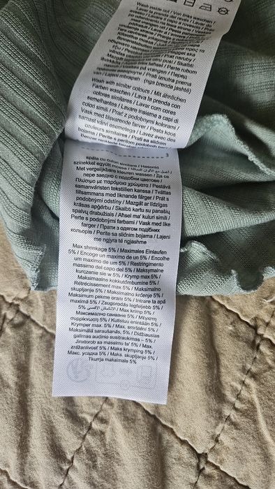 Tricou femei verde pastel marca only ONLEMMA S/S SHORT TOP NOOS JRS