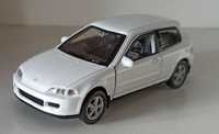 Macheta Honda Civic EH2 1991 alb - Welly 1/36