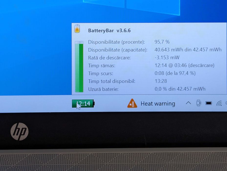 Laptop Hp pavilion 14, procesor Intel i3 Gen.10, SSD 256, Ram 8GB