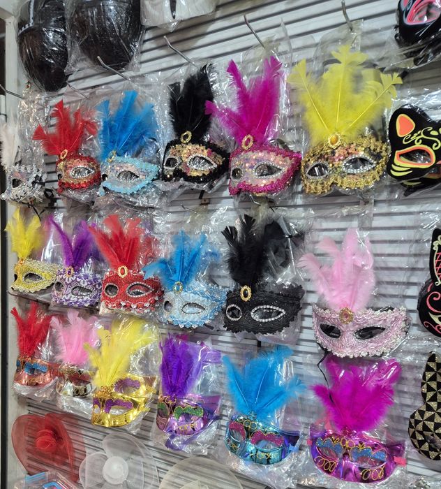 Маски новогодние детские