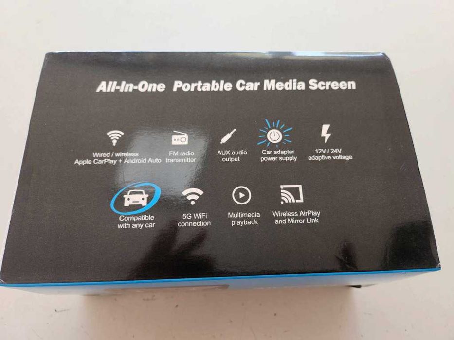 Android Авто Радио с Навигация – Безжичен CarPlay и Bluetooth, 7 инча