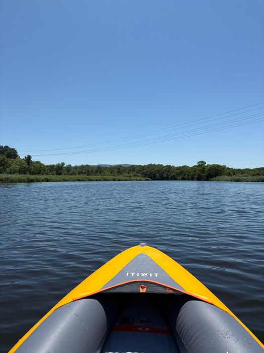 Надуваем каяк ITIWIT/TRIBORD 100, двуместен