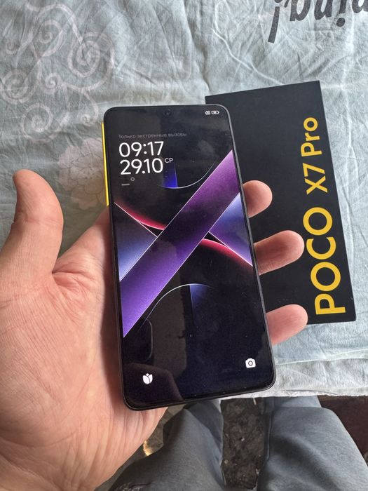 poco x7 pro pamit 8.256g holati yengidek karopka dak bor oqip tel qlil