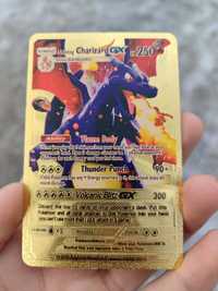 Pokemon Charizard GX Pokémon Gold Card Rare Shiny