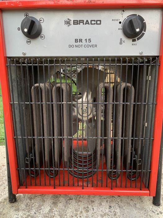 Termosuflanta , aeroterma profesionala electrica Braco Br 15