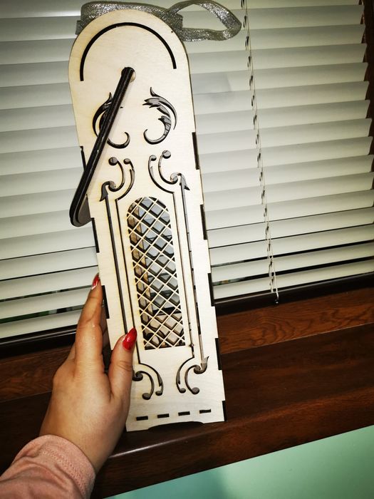 Кутия за вино, дървена