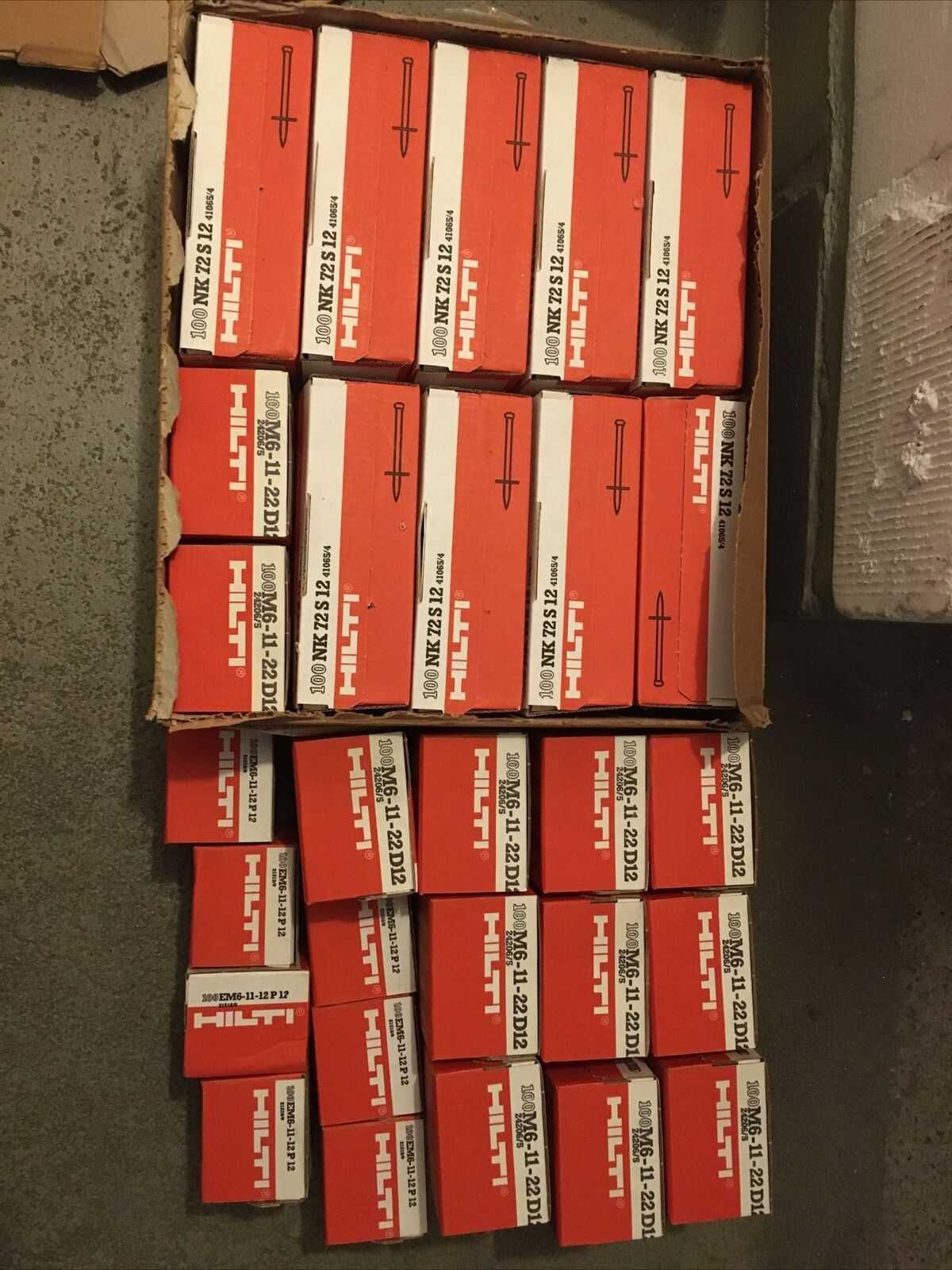 Пирони Hilti M6-11-27 D12 EM6-11-12 P 12 NK 72 S 12