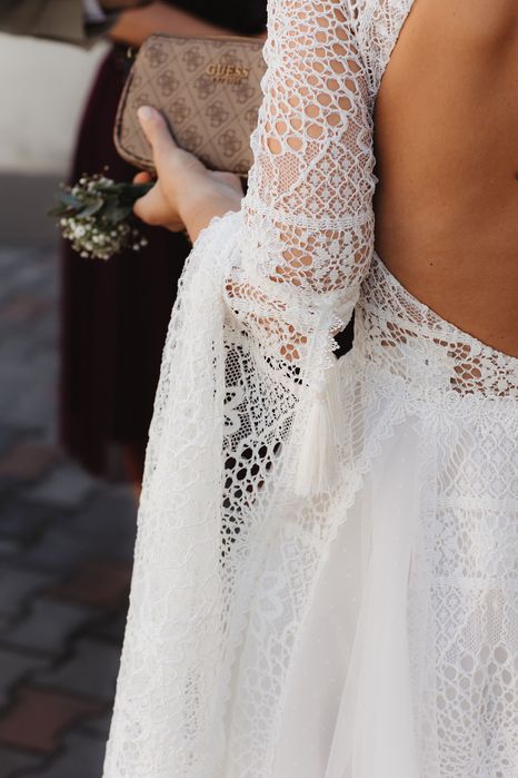 Rochie de mireasa boho