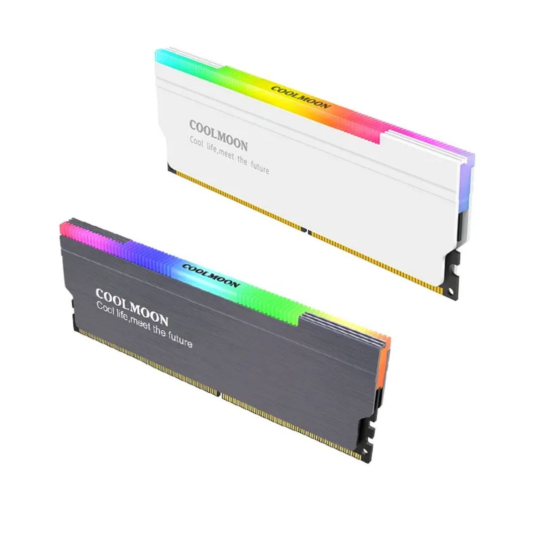 радиатор COOLMOON CM-RA1 с ARGB-подсветкой для модулей оперативной пам