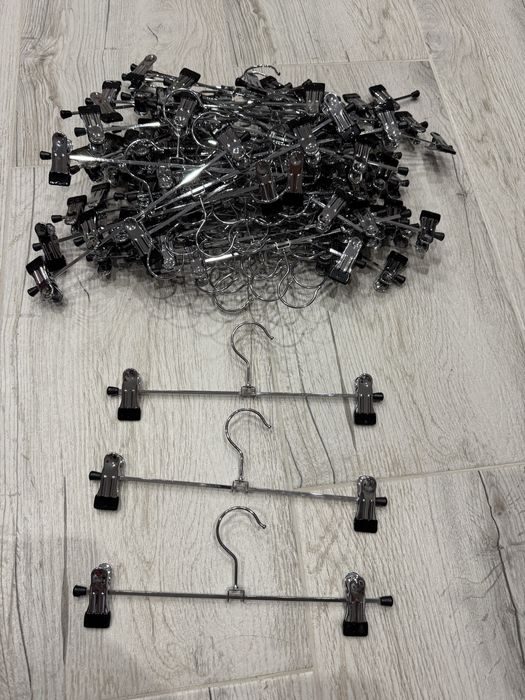 Закачалки за дрехи с щипки