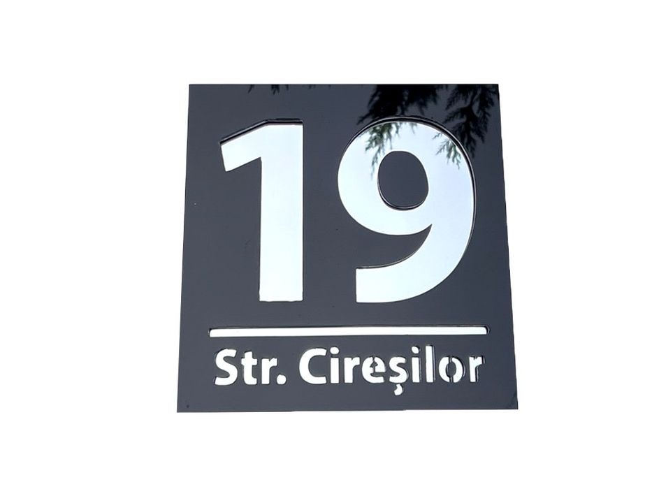 Numere de casa din plexiglas