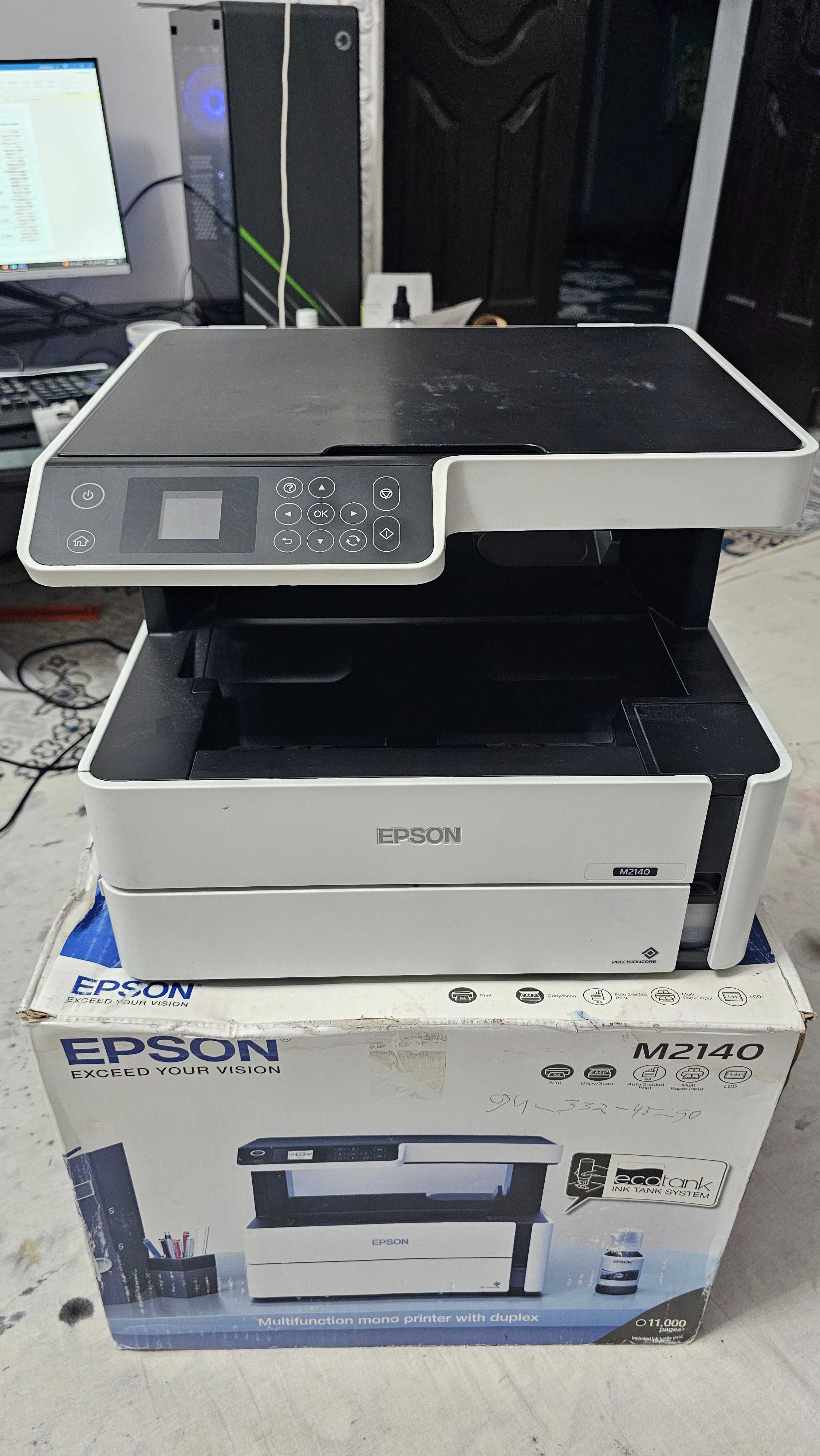 Epson M 2140.Printer Skaner Kserx Duplex Tiniq ishlidi