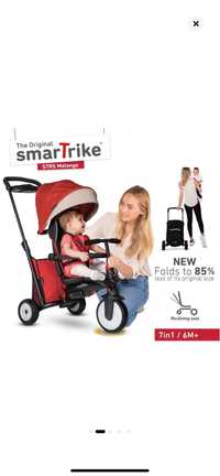 Tricicleta Smartrike Noua 7 in 1 melange rosu