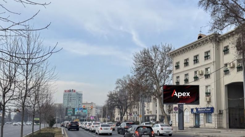 Реклама на LED мониторах по всему Ташкенту