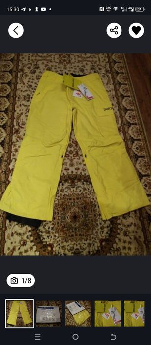 Штаны лыжные Burton . Для горных лыж , сноуборда , зимнего отдыха.