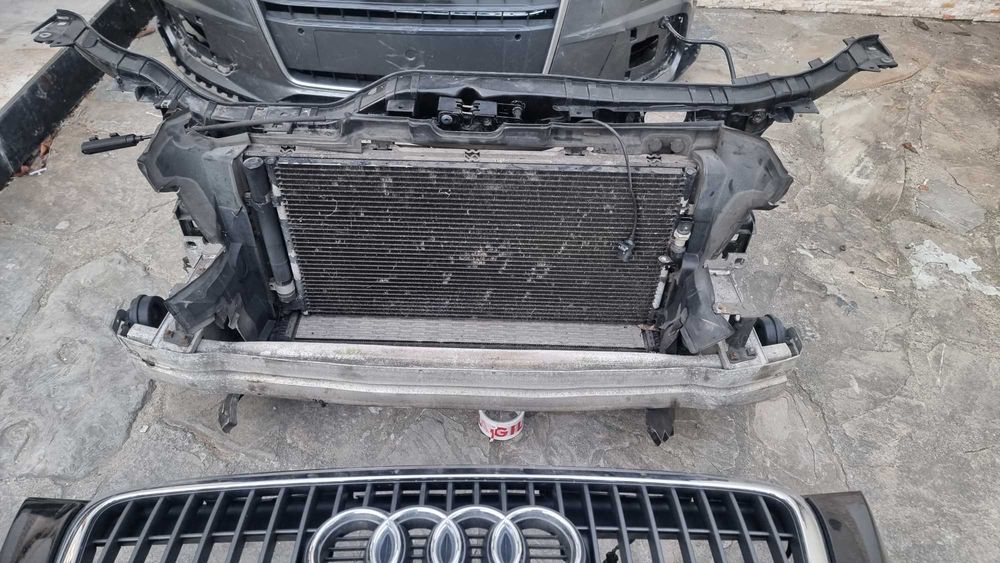 audi q5 bara fata capota aripa st si dr trager complet radiator etc
