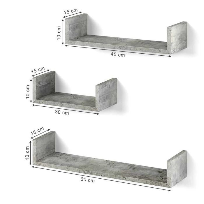 Mobilier, biblioteca, dulap | 2472 Wondregal Beton