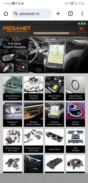 Afacere la cheie Magazin Site accesorii auto