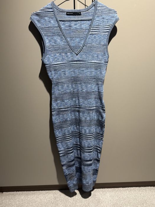 Плетена Рокля Karen Millen, син цвят Размер 2 (xs-m)