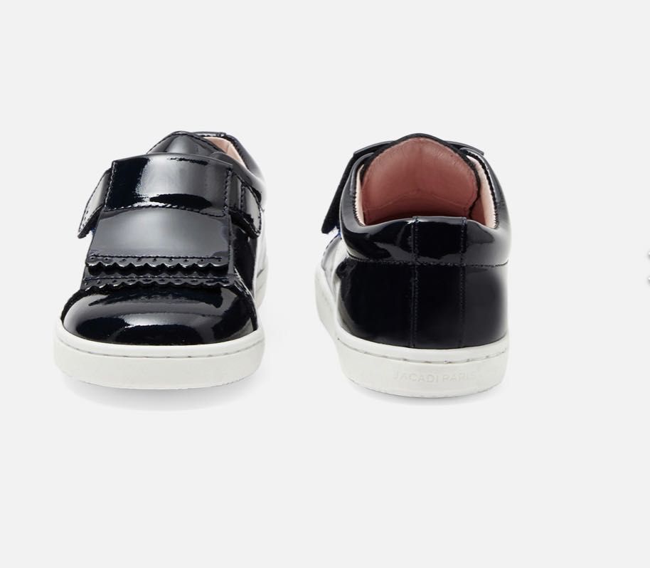 Sneakers in patent leather, Jacadi Paris, marime 26, NOU