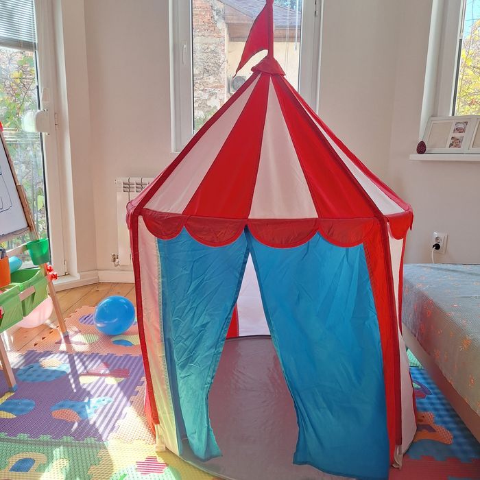 CIRKUSTÄLT детска палатка замък
детска палатка