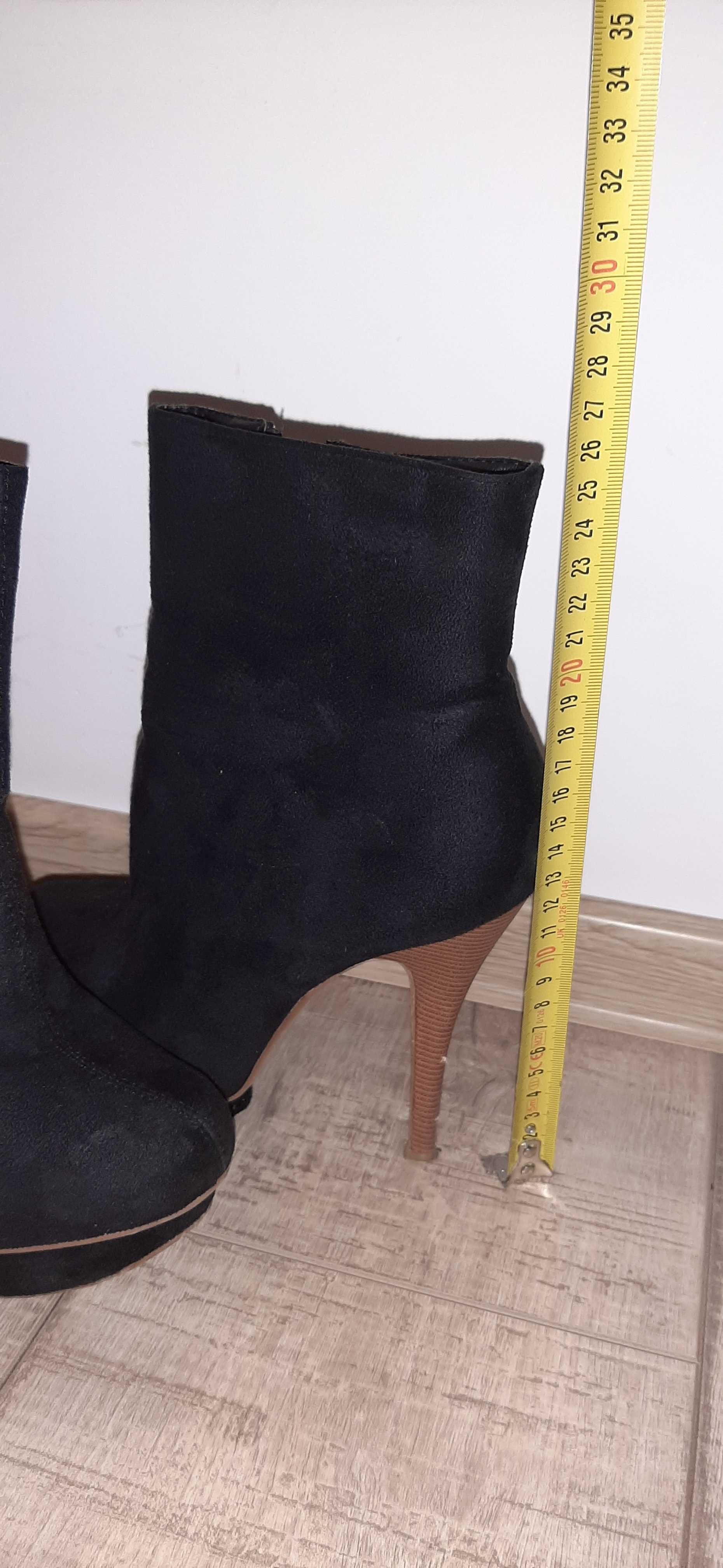 Botine dama,negre