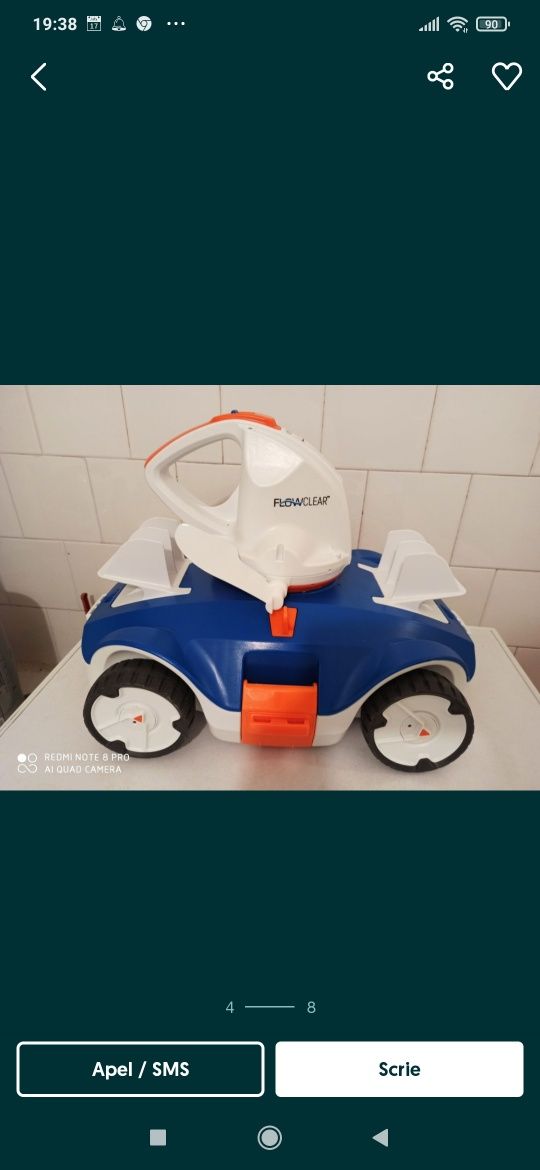 Robot de piscina bestway aquatronix