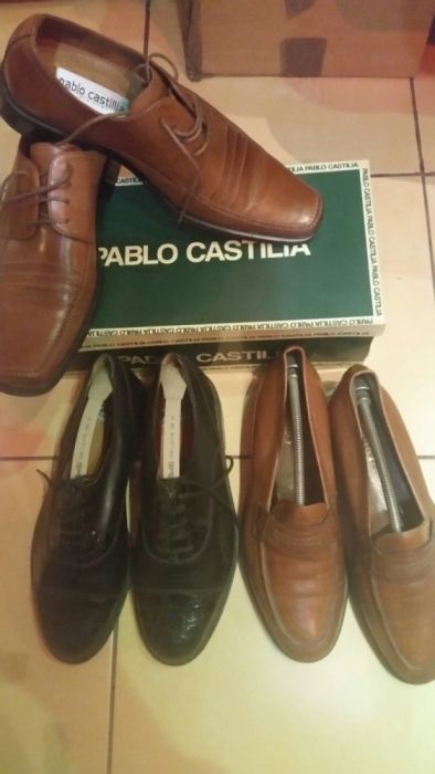 Pantofi din piele