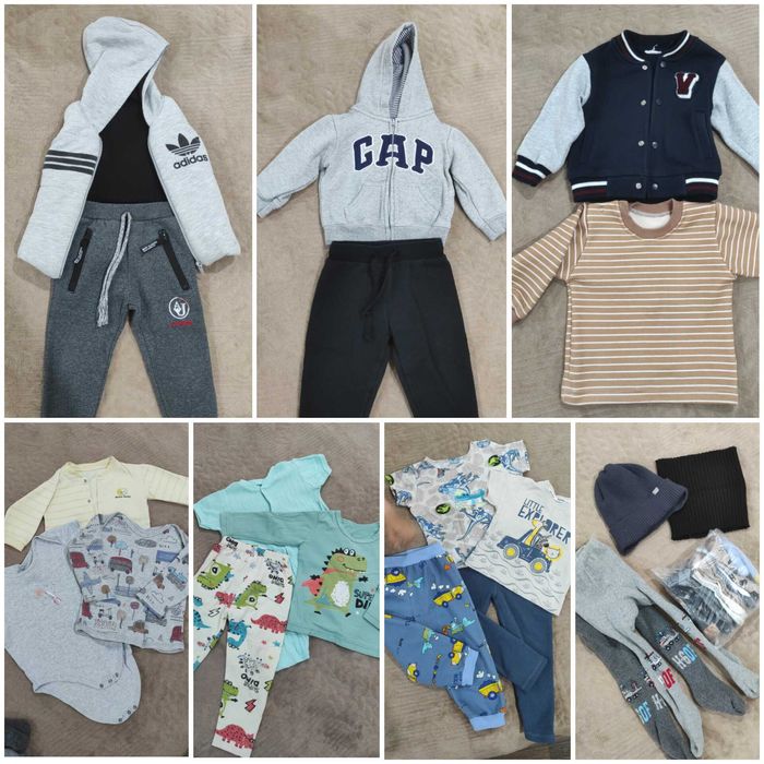 Продам пакет вещей для ребенка 9-18 мес. одежда для мальчика
