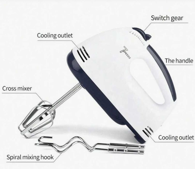 Планетарен миксер с метална купа SCARLETT SHM-133B