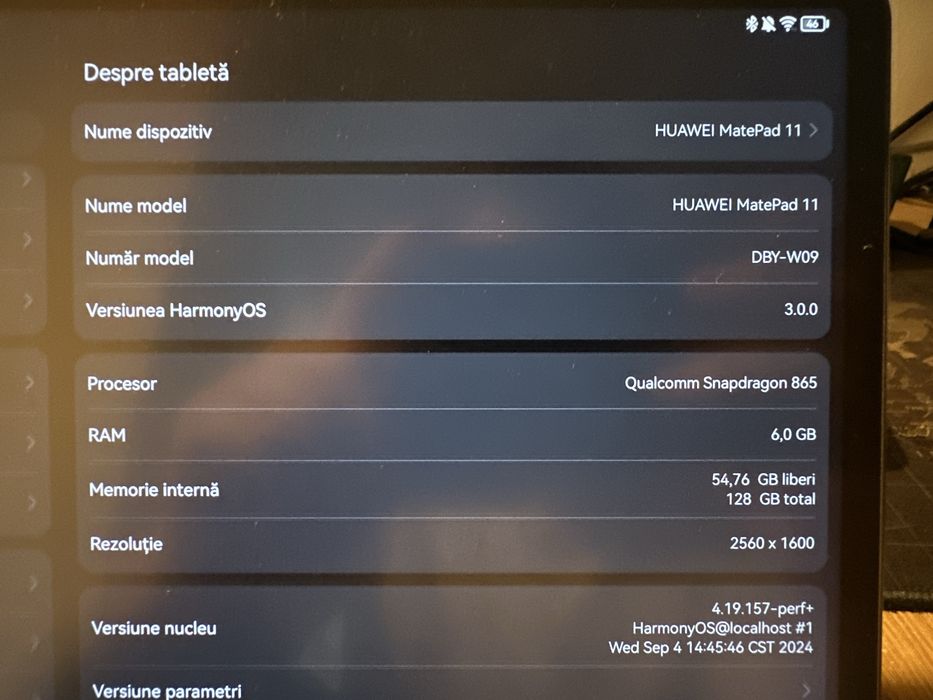 Tableta Huawei MatePad 11 (2021) cu creion si tastatura