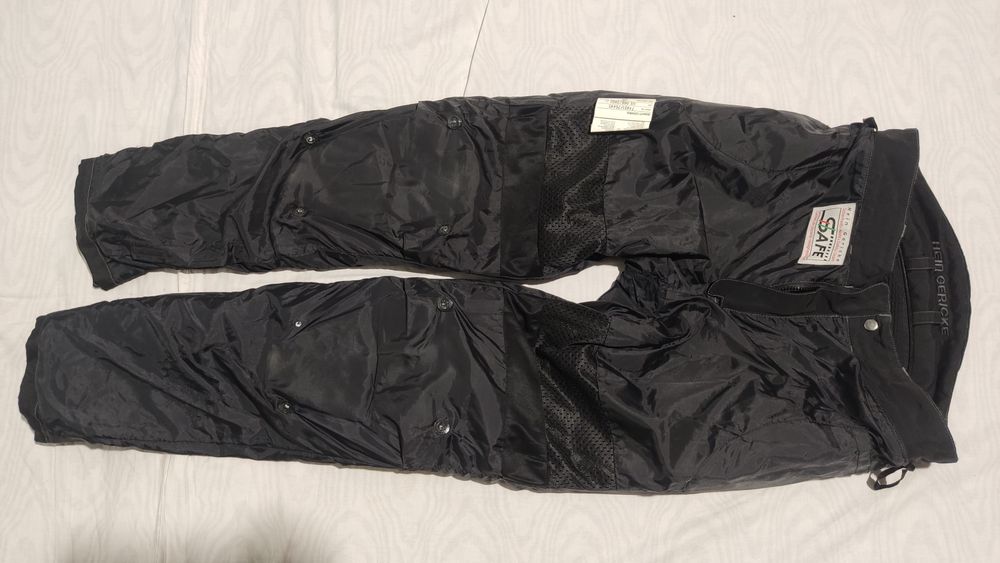 Pantaloni Hein Gericke Streetline textil + piele 45cm lățime talie+