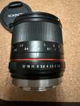 Obiectiv Rokinon 21mm f/1.4 ED AS UMC CS – wide angle luminos (APS-C)