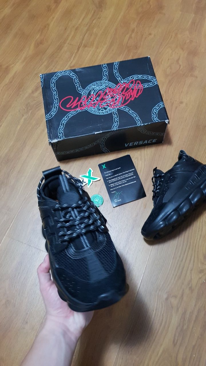 Adidași Versace Chain Reaction • STOC: 39 • Livrare rapidă 1-2 zile •