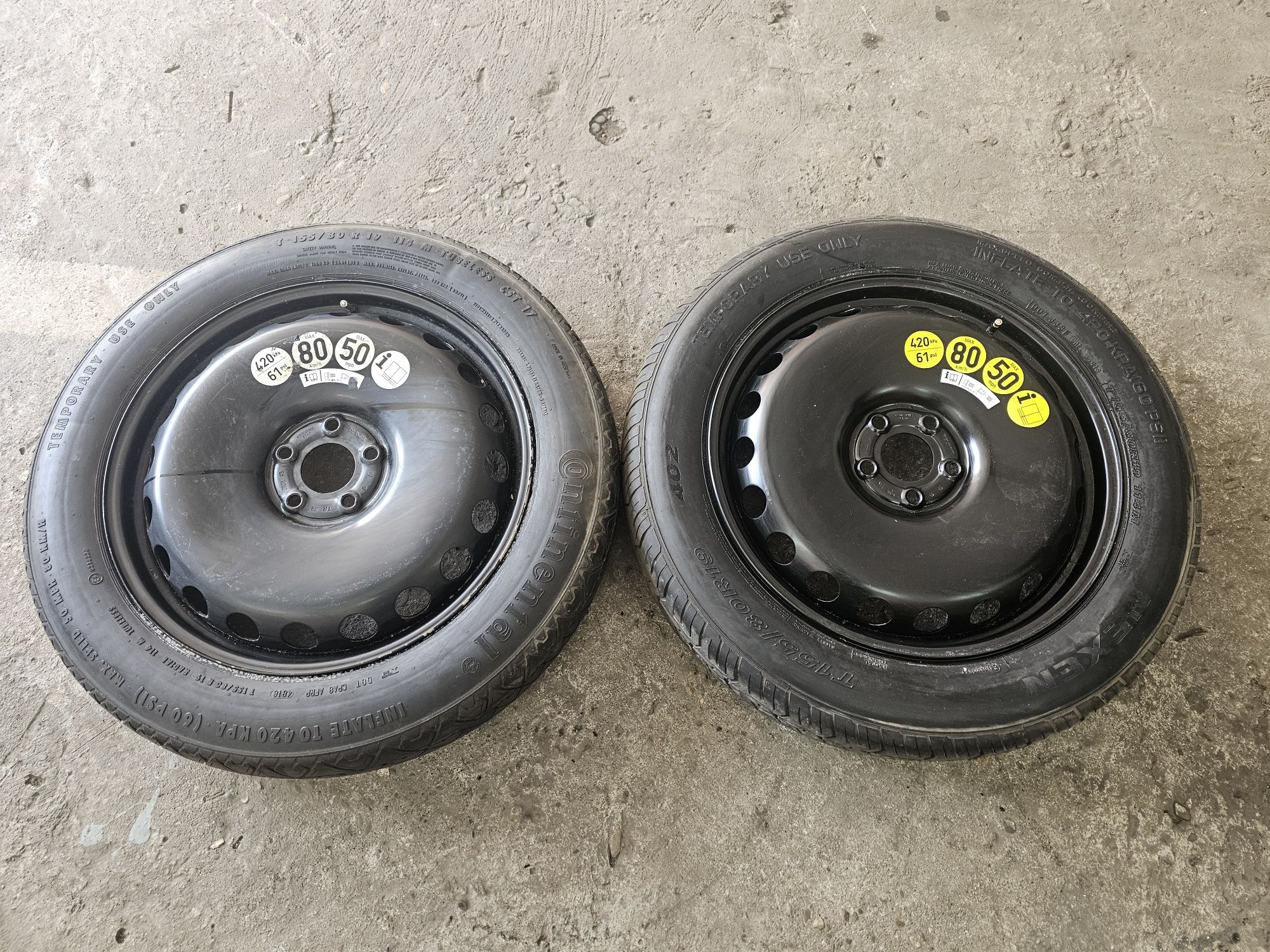 Roata de rezerva slim Bmw x4 G02 X5 G05 G18 X6 G06
