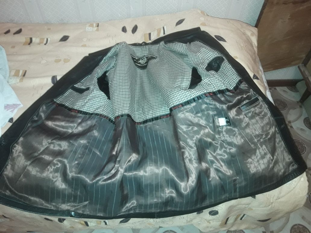 Куртка кожанная Турция 48 размер - Осень