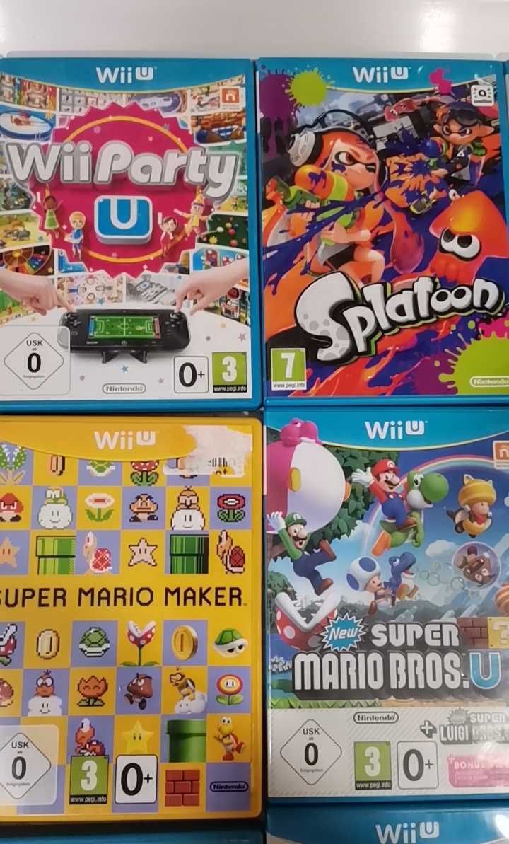 Vând jocuri Nintendo Wii U