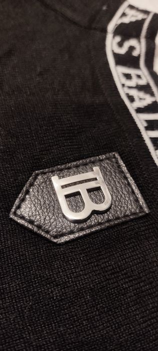 Pulover Balmain Paris mărime XL 50% lâna sweatshirt knitwear wool bluz